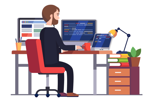 Equipe HealthTech CV trabalhando